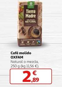 Oferta de Oxfam - Café Molido por 2,89€ en Alcampo