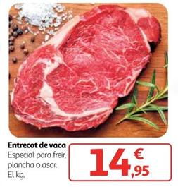 Oferta de Entrecot De Vaca por 14,95€ en Alcampo