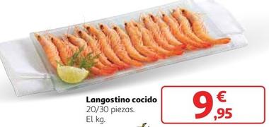 Oferta de Langostino Cocido por 9,95€ en Alcampo