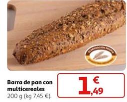 Oferta de Barra De Pan Con Multicereales por 1,49€ en Alcampo