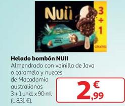Oferta de Nuii - Helado Bombón por 2,99€ en Alcampo