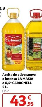 Oferta de Carbonell - Aceite De Oliva Suave O Intenso por 43,95€ en Alcampo