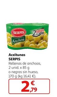 Oferta de Serpis - Aceitunas por 2,79€ en Alcampo