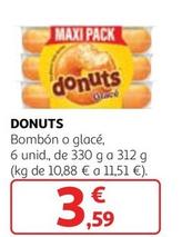 Oferta de Donuts - Bombon O Glace por 3,59€ en Alcampo