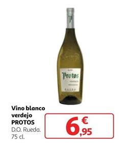 Oferta de Protos - Vino Blanco Verdejo por 6,95€ en Alcampo