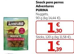 Oferta de Purina - Snack Para Perros Adventuros  por 1,3€ en Alcampo