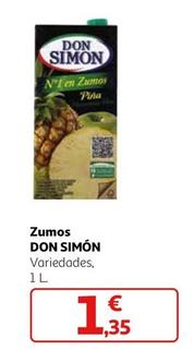 Oferta de Don Simón - Zumos por 1,35€ en Alcampo