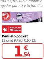 Oferta de Auchan - Panuelo Pocket por 1,54€ en Alcampo