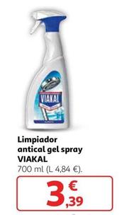 Oferta de Viakal - Limpiador Antical Gel Spray por 3,39€ en Alcampo