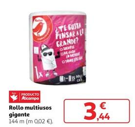 Oferta de Auchan - Rollo Multiusos Gigante por 3,44€ en Alcampo