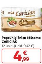 Oferta de Caricias - Papel Higienico Balsamo por 4,99€ en Alcampo