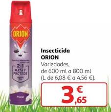 Oferta de Orion - Insecticida por 3,65€ en Alcampo