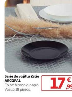 Oferta de Arcopal - Serie De Vajilla Zelie por 17,99€ en Alcampo