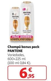Oferta de Pantene - Champú Bonus Pack por 6,95€ en Alcampo
