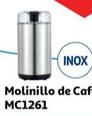 Oferta de Comelec - Molinillo De Cafe MC1261 por 10,99€ en Alcampo
