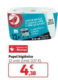 Oferta de Alcampo - Papel Higiénico por 4,38€ en Alcampo