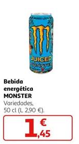 Oferta de Monster - Bebida Energética por 1,45€ en Alcampo