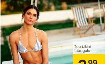 Oferta de Top Bikini Triángulo por 3,99€ en Eroski