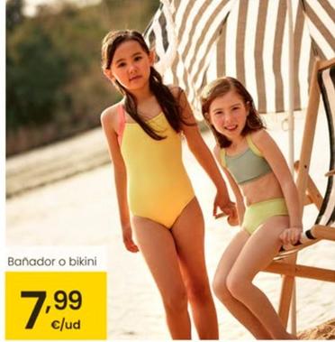 Oferta de Bañador O Bikini por 7,99€ en Eroski