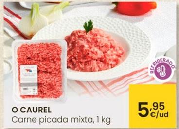 Oferta de O'Caurel - Carne Picada Mixta por 5,95€ en Eroski