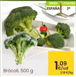 Oferta de Brócoli por 1,09€ en Eroski