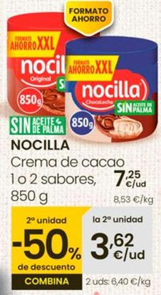Oferta de Nocilla - Crema De Cacao por 7,25€ en Eroski