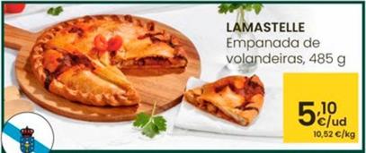 Oferta de Lamastelle - Empanada De Volandeiras por 5,1€ en Eroski