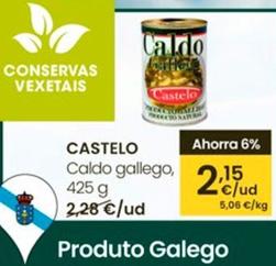 Oferta de Castello - Caldo Gallego por 2,15€ en Eroski