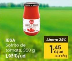 Oferta de Ibsa - Sofrito De Tomate por 1,45€ en Eroski