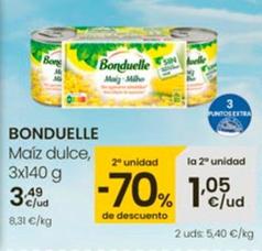 Oferta de Bonduelle - Maiz Dulce por 3,49€ en Eroski