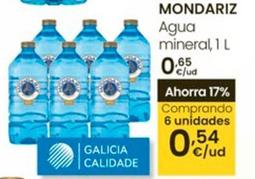 Oferta de Mondariz - Agua Mineral por 0,65€ en Eroski
