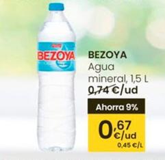 Oferta de Bezoya - Agua Mineral por 0,67€ en Eroski