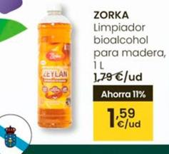 Oferta de Zorka - Limpiador Bioalcohol Para Madera por 1,59€ en Eroski