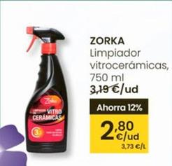 Oferta de Zorka - Limpiador Vitroceramicas por 2,8€ en Eroski