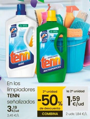 Oferta de Tenn - En Los Limpiadores por 3,19€ en Eroski