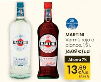 Oferta de Martini - Vermú Rojo O Blanco por 13,69€ en Eroski