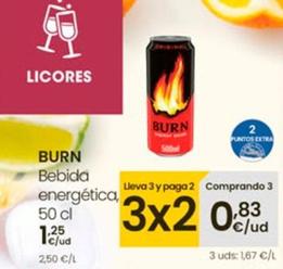 Oferta de Burn - Bebida Energética por 1,25€ en Eroski