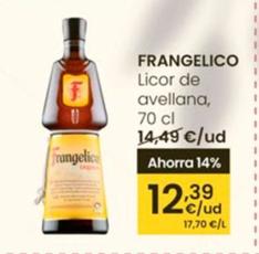 Oferta de Frangelico - Licor De Avellana por 12,39€ en Eroski