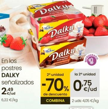 Oferta de Dalky - En Los Postres Senalizados por 2,49€ en Eroski