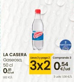 Oferta de La Casera - Gaseosa por 0,81€ en Eroski