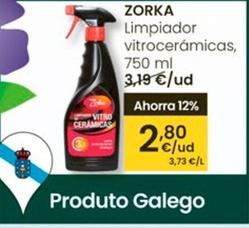 Oferta de Zorka - Limpiador Vitroceramicas por 2,8€ en Eroski