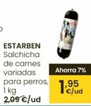 Oferta de Picado, Salchicha Y Hamburguesa por 1,95€ en Eroski