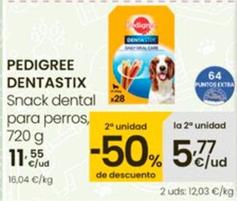 Oferta de Pedigree - Snack Dental Para Perros por 11,55€ en Eroski