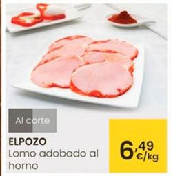 Oferta de Elpozo - Lomo Adobado Al Horno por 6,49€ en Eroski