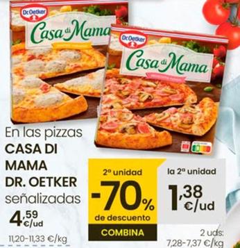 Oferta de Dr Oetker - En Las Pizzas Casa Di Mama por 4,59€ en Eroski