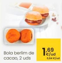 Oferta de Bola Berlim De Cacao por 1,69€ en Eroski