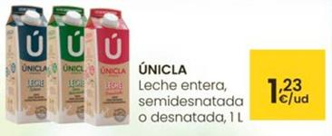 Oferta de Unicla - Leche Entera por 1,23€ en Eroski