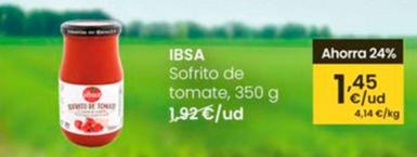 Oferta de Ibsa - Sofrito De Tomate por 1,45€ en Eroski