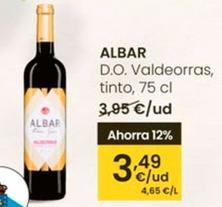 Oferta de Albar - D.O. Valdeorras por 3,49€ en Eroski