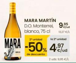 Oferta de Mara Martin - D.O. Monterrei por 9,95€ en Eroski